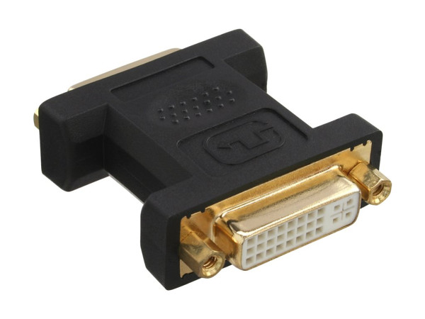 InLineÂ® DVI-I Adapter, Digital + Analog 24+5 Buchse /