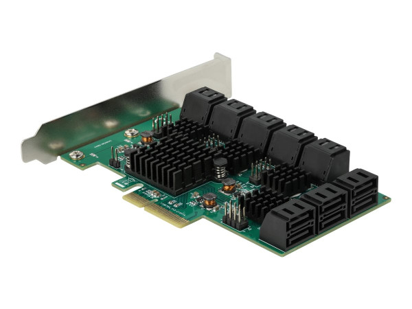 DeLOCK 16P SATA PCIe x4 Karte | 90073