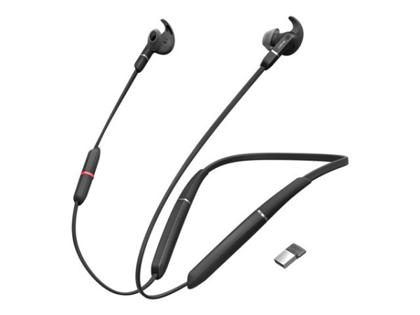 Jabra Evolve 65e MS inkl LINK 370 schwarz, Link 370