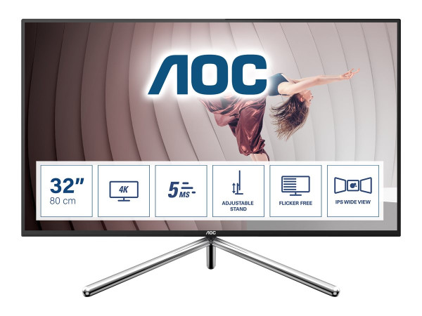 AOC 31,5 L U32U1 | 4K HDR 600 Display mit USB-C