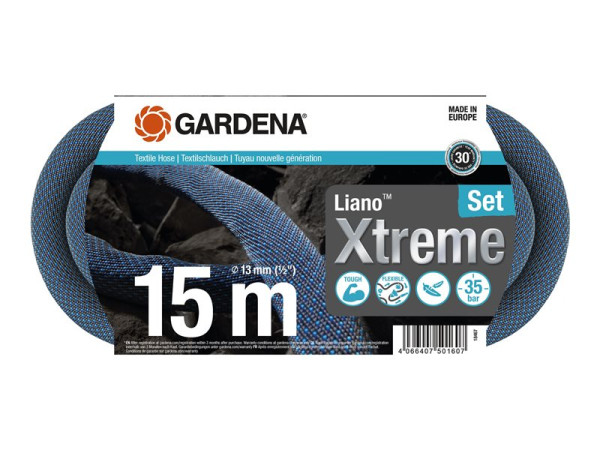 Gardena Gard Textils. Liano Xtreme 1/2", 15m Set 18467-20