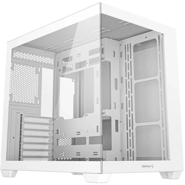 Deepcool CG530 (weiß, Tempered Glass x 2)