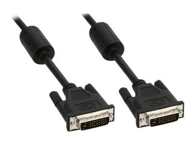 InLine« DVI-D Kabel, digital 24+1 Stecker / Stecker, 10m,Dua