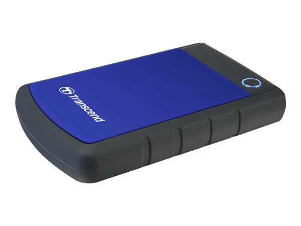 1000 GB Transcend StoreJet H3B USB3.0 anti-shock grau-blau