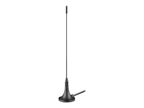 Goobay DVB-T 06 Mag DVB-T Antenne, passiv mit Magnetfuß Ric