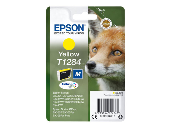 Epson Tinte YE C13T12844012 DURABrite Tinte