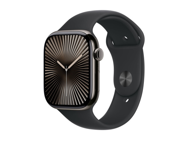 Apple Watch Series 10 (schiefer, Titangehäuse, 46 mm,