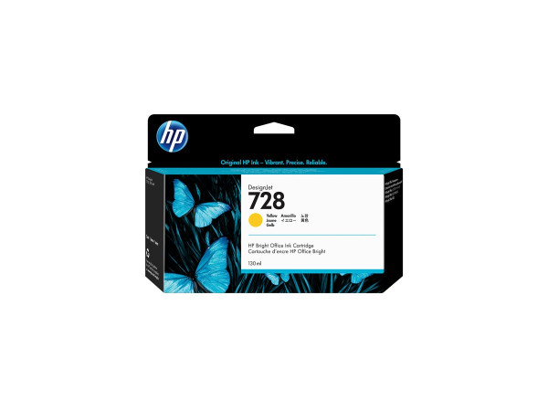 HP Nr.728 Tinte YE 130-ml F9J65A 130-ml Typ: