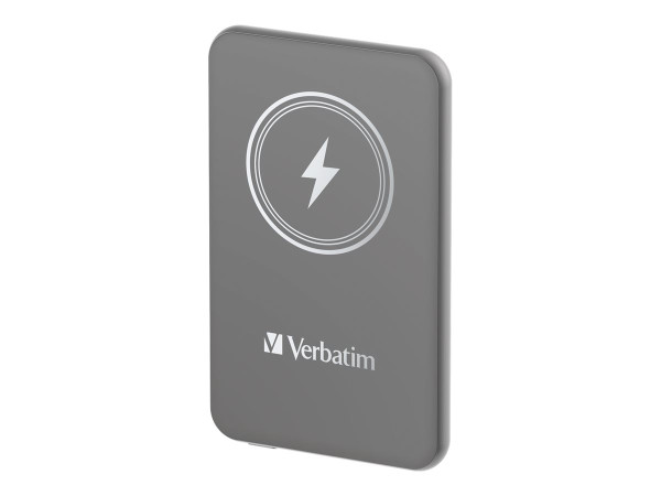 Verbatim Wireless Powerbank Charge 'n' Go 5.000mAh (grau,