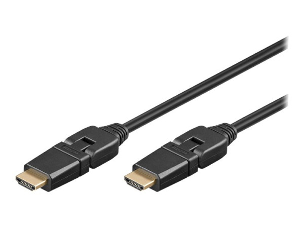 Kabel HDMI St Typ A => HDMI St Typ A 3,00m drehbar HDMI1.4