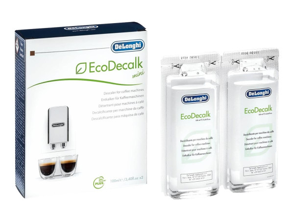 Delonghi Delo Entkalker Mini EcoDecalk 2x100ml 200ml