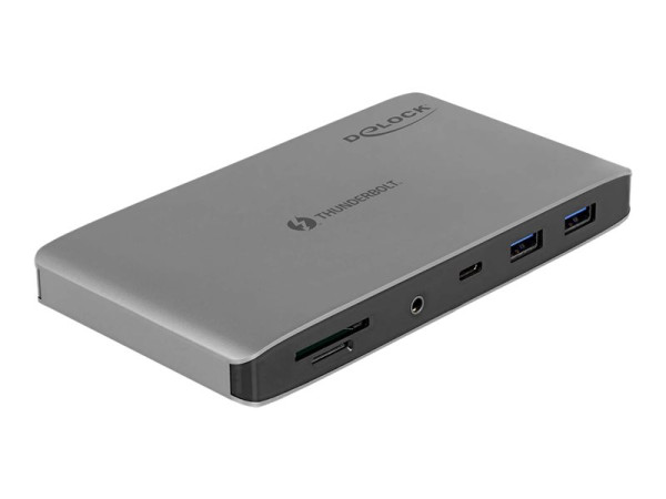 DeLOCK DELOCK Thunderbolt 3 Dockingst. 8K gy | DUAL