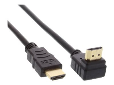 InLine? HDMI Kabel, gewinkelt, HDMI-High Speed mit