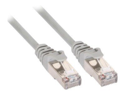 Patchkabel, SF/UTP, Cat.5e, grau, 1,50m RJ45 (Inline)