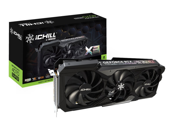 Inno3D GeForce RTX 4070 SUPER ICHILL X3 (DLSS 3, 3x