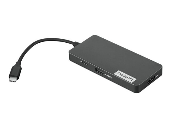 Lenovo USB-C 7-in-1 Hub - Dockingstation - USB-C - HDMI - fü