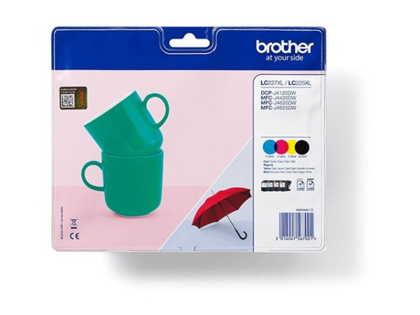 Brother Tinte Valuepack LC227XLVALBPDR