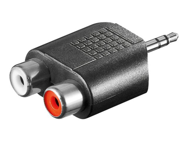 Audio&HiFi Zubehör goobay Adapter 3,5mm -> StereoCinch