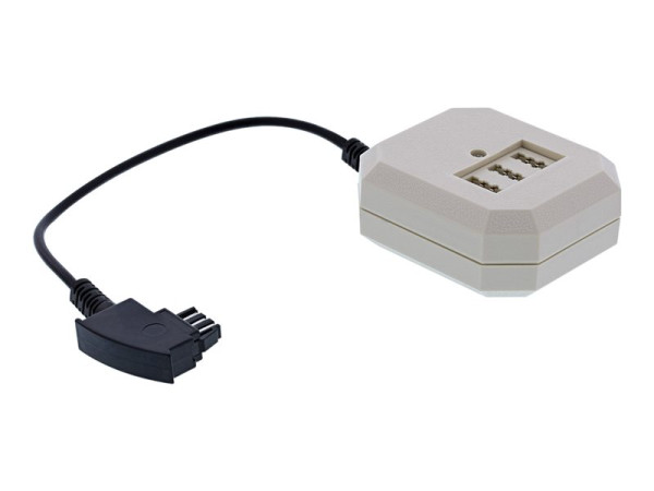 InLineÂ® TAE Adapter, TAE-F Stecker an TAE NFN + RJ11