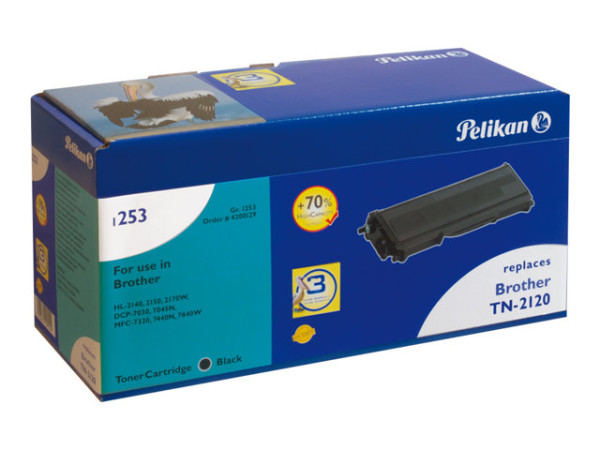 Toner Brother TN-2120 comp. Pelikan 1253HC schwarz