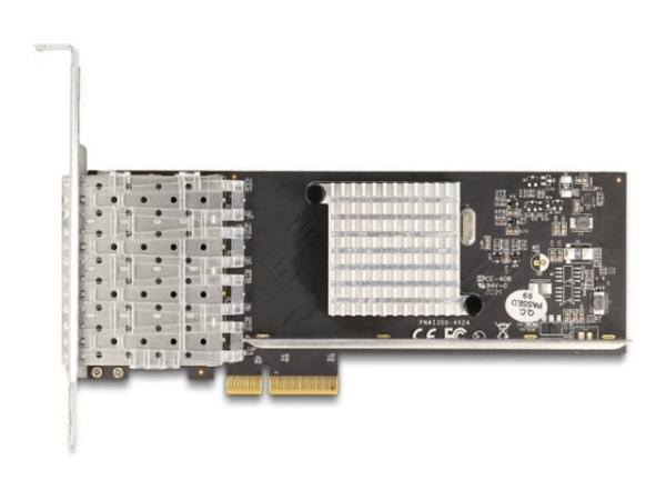 DeLOCK PCI Express x4 Karte zu 4 x SFP Slot Gigabit LAN