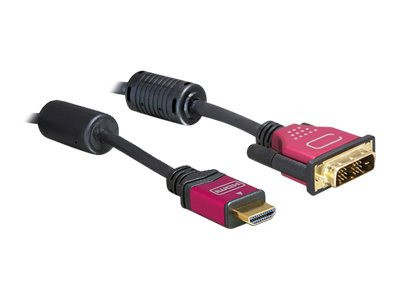 Home Entertainment DeLOCK HDMI - DVI Kabel 3m Stecker