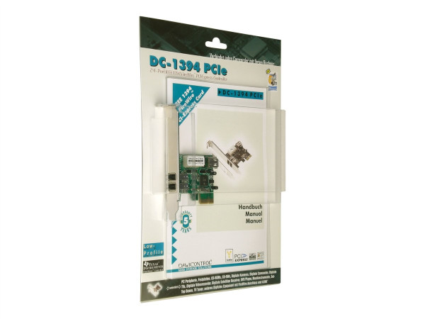 Dawicontrol PCI-e DC-1394 Firewire Blister