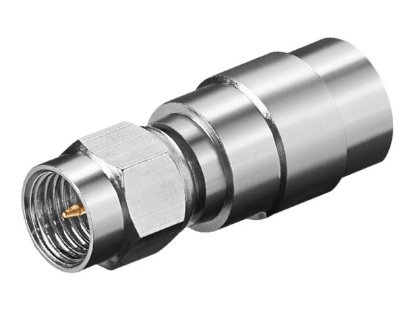 Goobay FME 004 M - SMA M FME-Stecker>SMA-Stecker mit Gold P