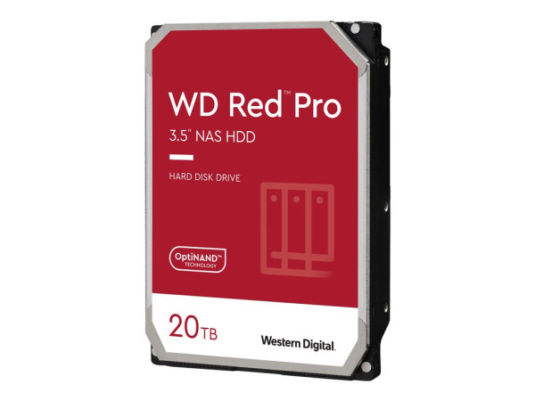Western Digital WD 20TB WD201KFGX Red Pro 7200 SA3