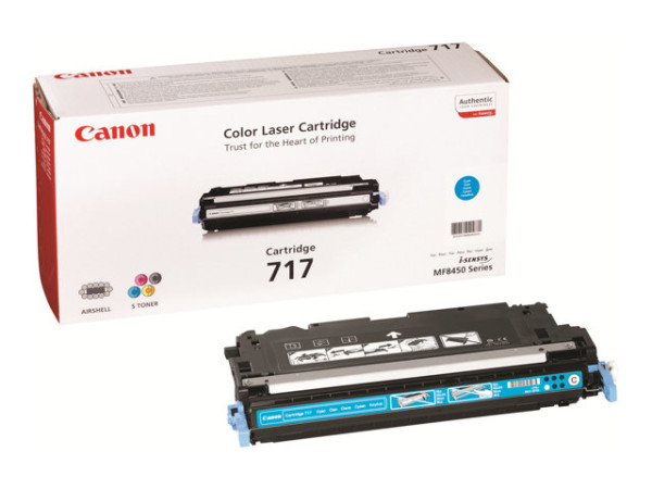 Canon 2577B002|717 C Tonerkartusche cyan, 4.000 Seiten/5%