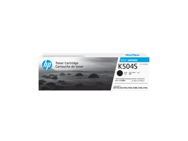 Samsung Toner BK CLT-K504S Retail Toner Schwarz 2500
