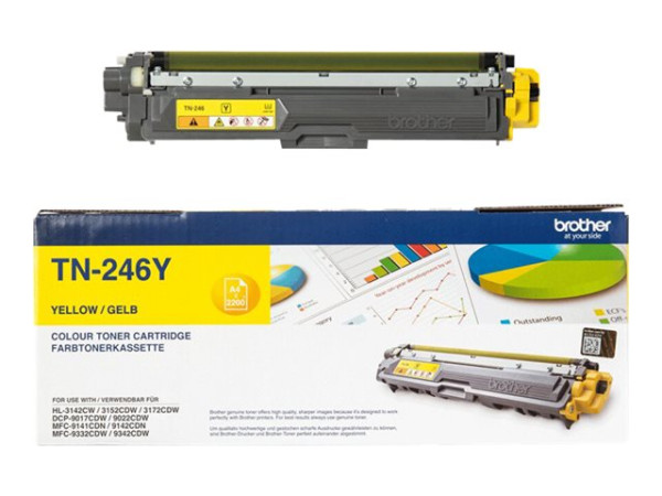 Brother Toner YE TN-246Y yellow