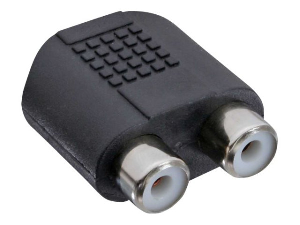 InLine« Audio Adapter, 3,5mm Klinke Buchse an 2xCinch Buchse