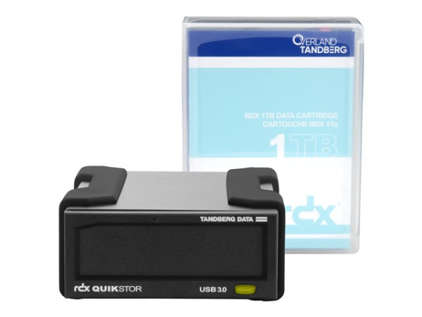 Tandberg RDX Dock inkl. 1TB USB3+ ex R |