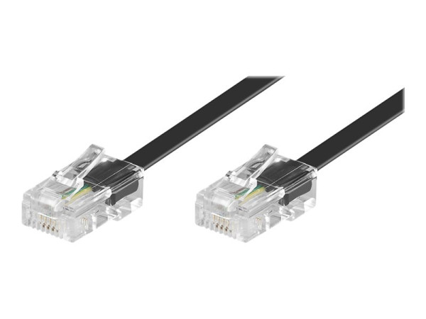 Goobay (ohne Kennzeichnung) TEL ISDN 8P4C 300 BLACK 3m ISDN