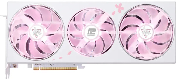 PowerColor Radeon RX 7800 XT Hellhound Sakura White 16GB OC