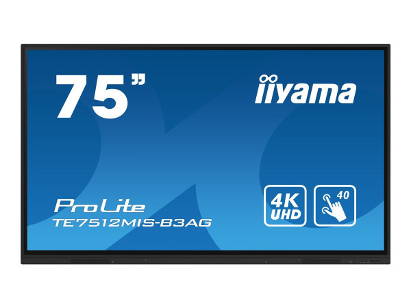 Iiyama ProLite TE7512MIS-B3AG, Public Display (schwarz