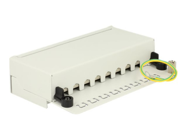 DeLOCK Patchpanel 8 Port Cat.6 gy | Netzwerk