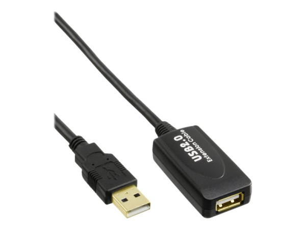 InLine USB 2.0 Aktiv-Verl?ngerung, mit Signalverst?rkung