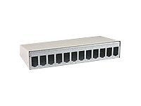 Netzwerkinstallation BTR Modul AP-GehÃ¤use reinweiÃŸ 6 Port