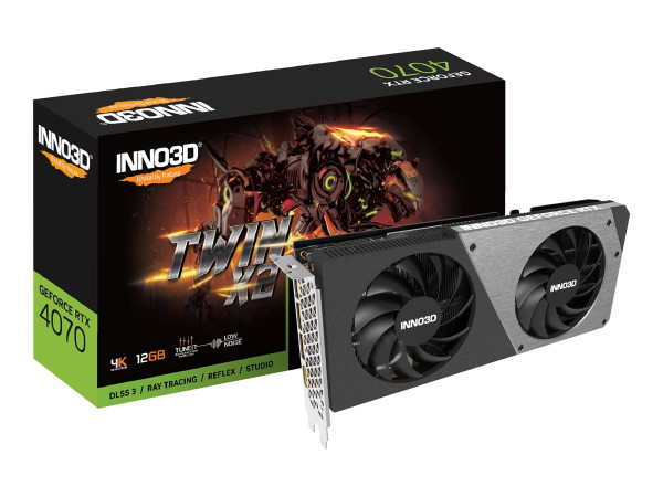 Inno3D I3D 12GB D6X RTX 4070 X2 N40702-126X-185252N