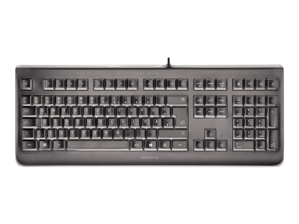 Cherry KC 1068, Tastatur schwarz Kabel 105 Tasten (davon 4