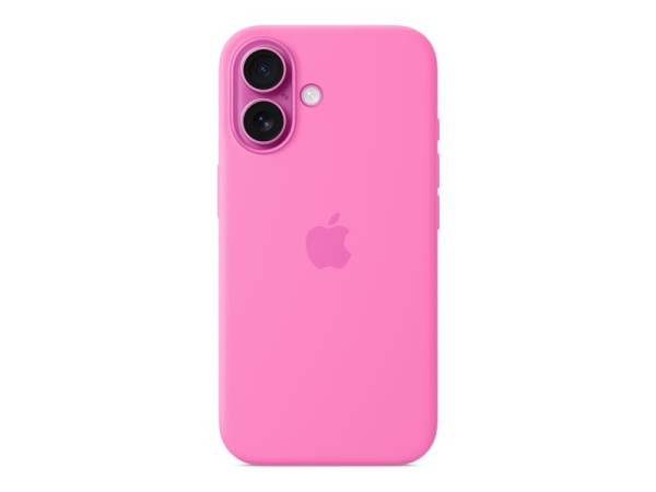 Apple Silikon Case mit MagSafe (pink, iPhone 16)