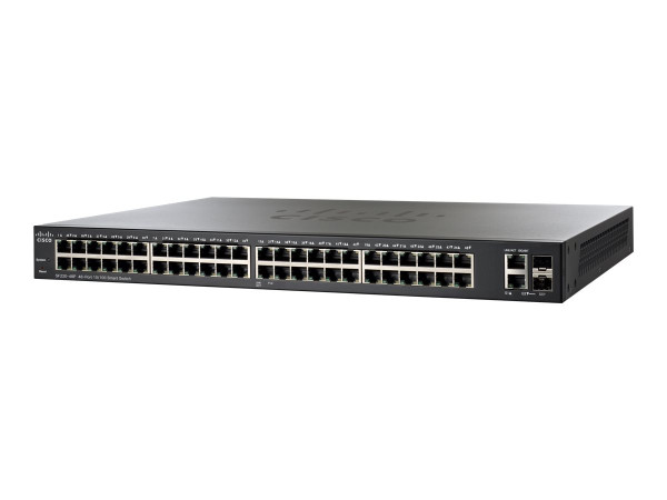 Cisco SF220-48P PoE/FE/GE/SMA/48, Switch Switch 10/100