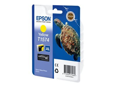 Epson C13T15744010|T1574 Tintenpatrone gelb, Inhalt 25,9 ml