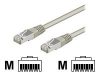 Kabel Patchkabel RJ45 0,25m CAT5e grau F/UTP