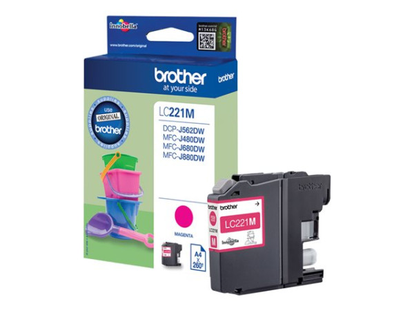 Brother Tinte MG LC-221M