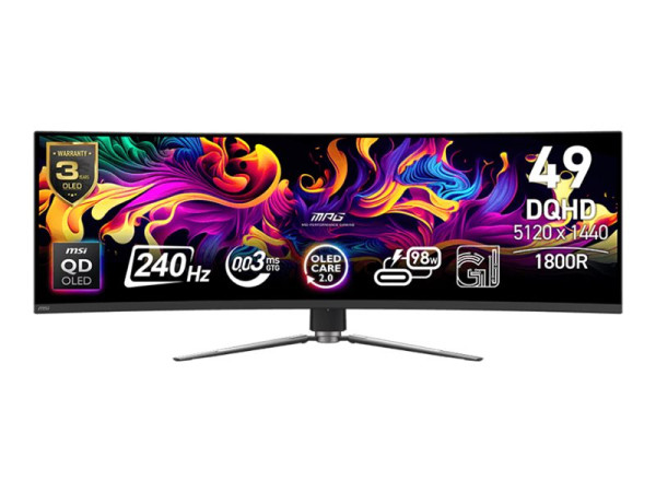 MSI 49" MPG 491CQPXDE QD-OLED