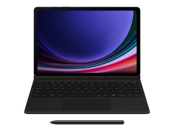 Samsung Book Cover Keyboard (schwarz, Samsung Galaxy Tab S9