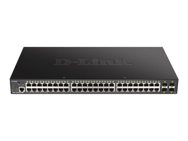 D-Link DGS-1250-52XMP/E GE/PoE/SMA/52